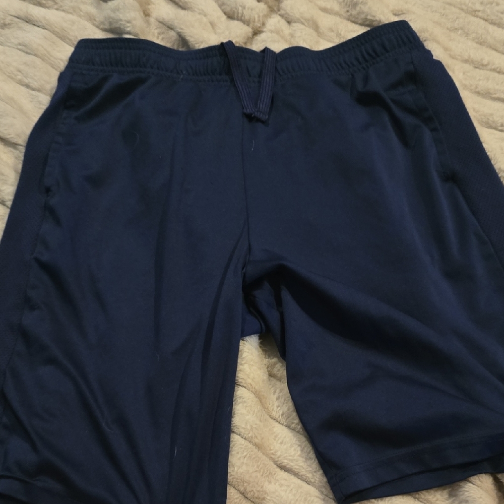 Athletic Works Navy Husky Shorts